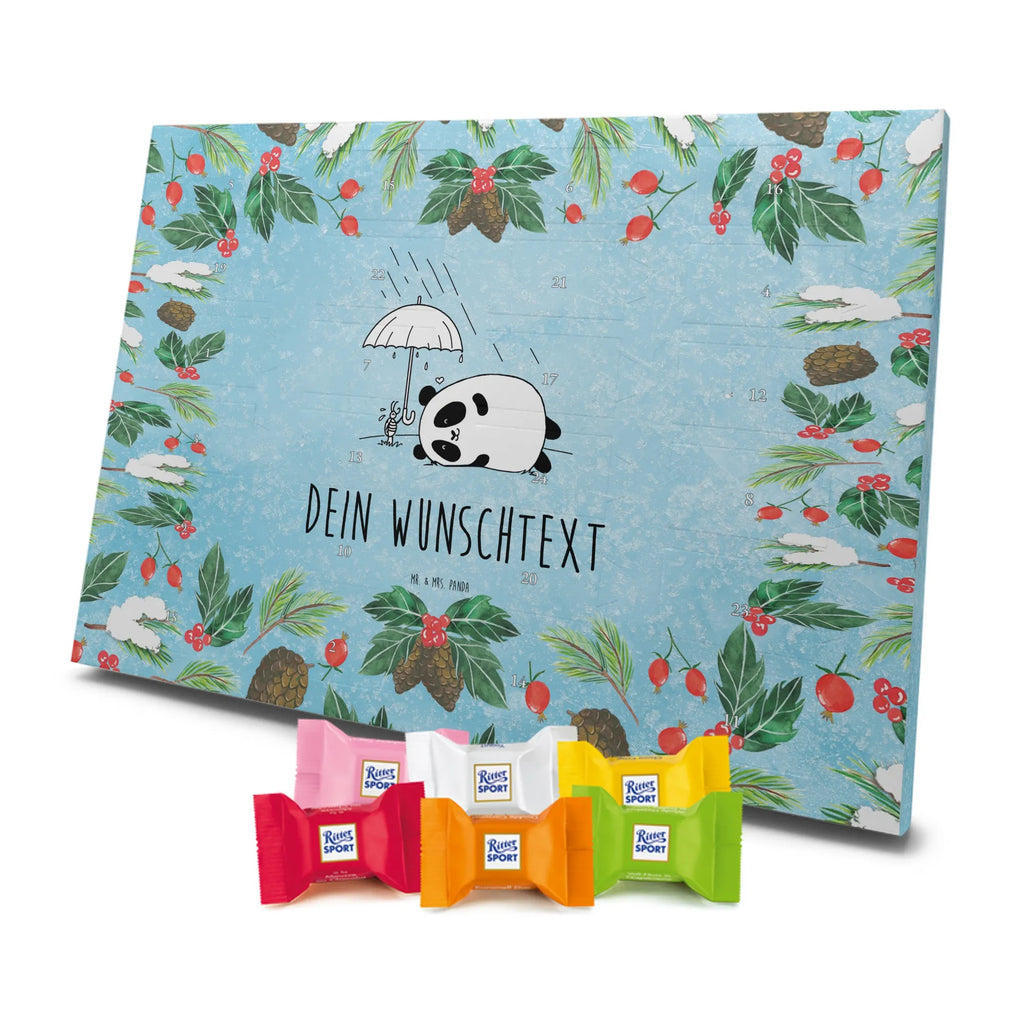 Adventskalender mit Namen Panda Freundschaft Adventskalender mit Namen, Personalisierter Adventskalender