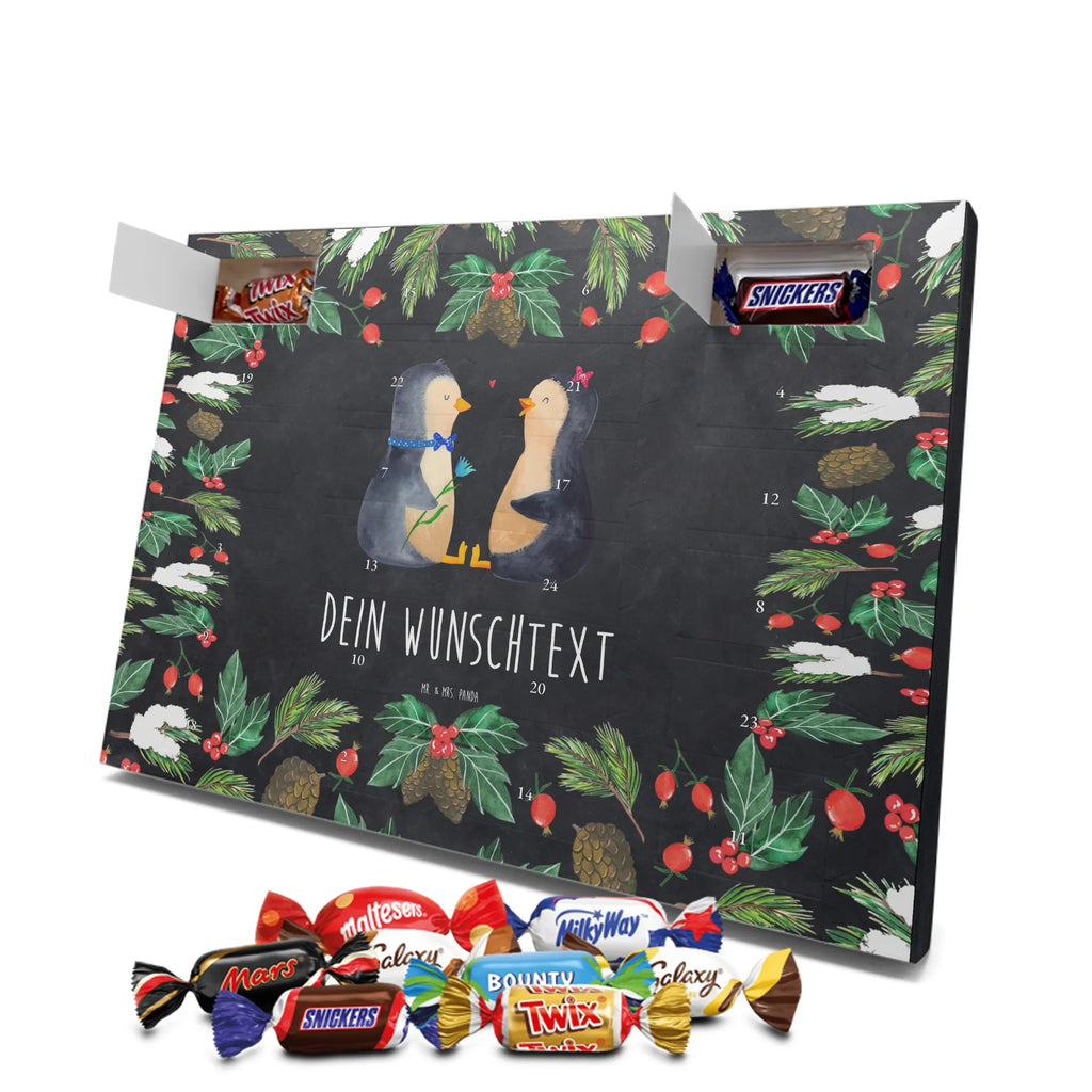 Personalisierter Schoko Adventskalender Pinguin Pärchen Personalisierter Adventskalender, Adventskalender mit Namen, Pinguin, Hochzeitsgeschenk, Liebesbeweis, Große Liebe, Jahrestag, Hochzeitstag, Pinguine, Liebespaar, Verlobung, Liebe, Liebesgeschenk, Traumpaar, Hochzeit
