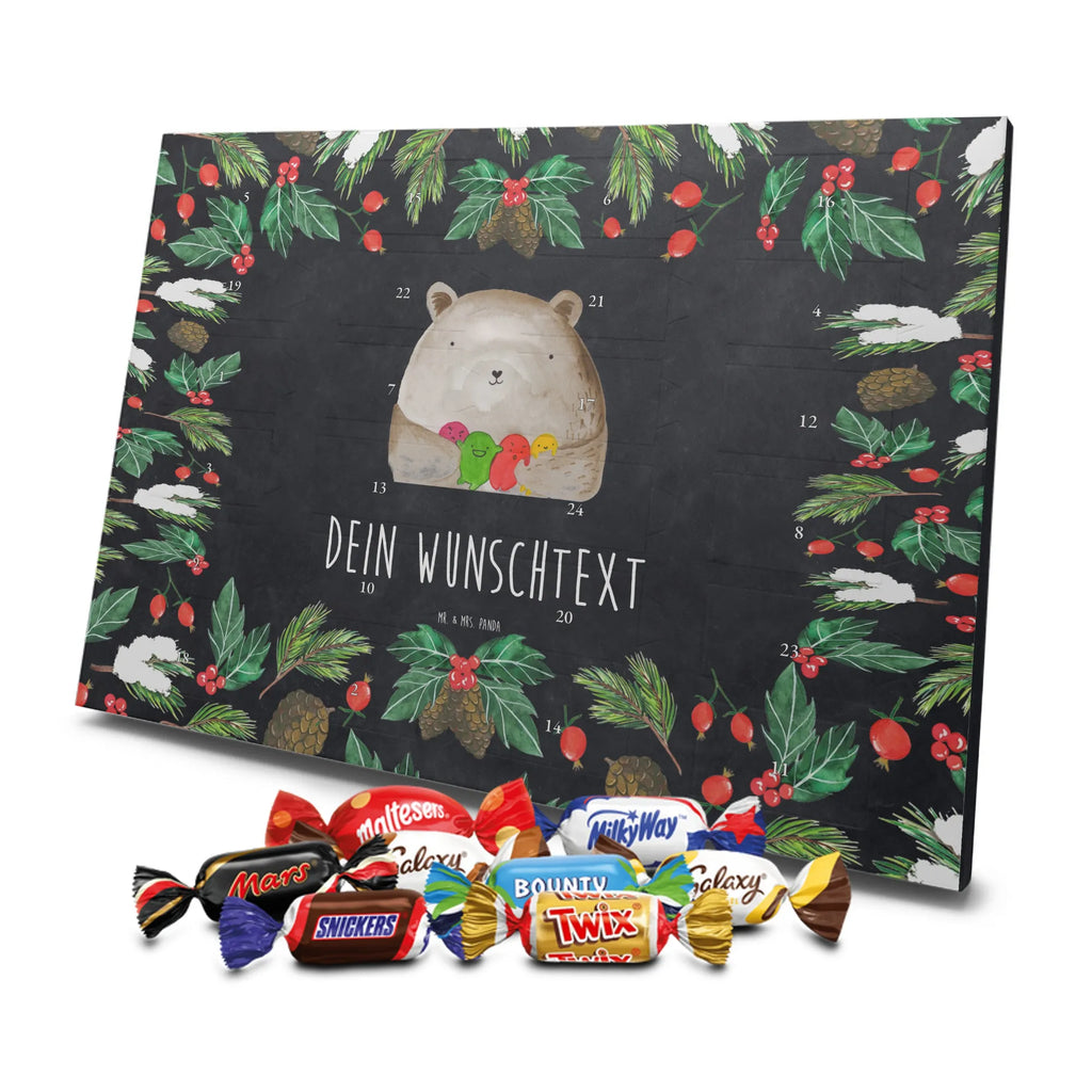 Adventskalender mit Namen Bär Gefühl Adventskalender mit Namen, Personalisierter Adventskalender, Bär, Teddybär, Teddy, Durchgedreht, Verrückt, Wahnsinn