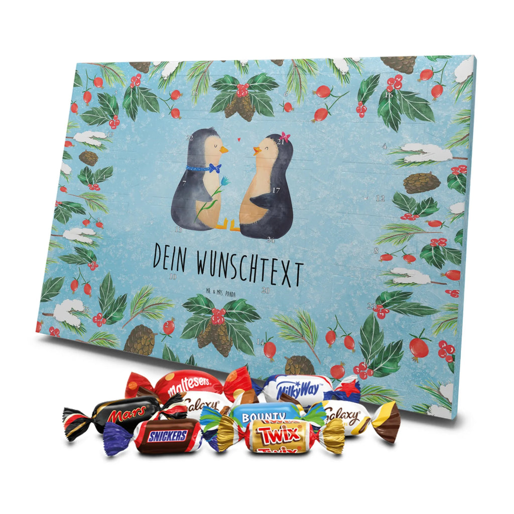 Personalisierter Schoko Adventskalender Pinguin Pärchen Personalisierter Adventskalender, Adventskalender mit Namen, Pinguin, Hochzeitsgeschenk, Liebesbeweis, Große Liebe, Jahrestag, Hochzeitstag, Pinguine, Liebespaar, Verlobung, Liebe, Liebesgeschenk, Traumpaar, Hochzeit