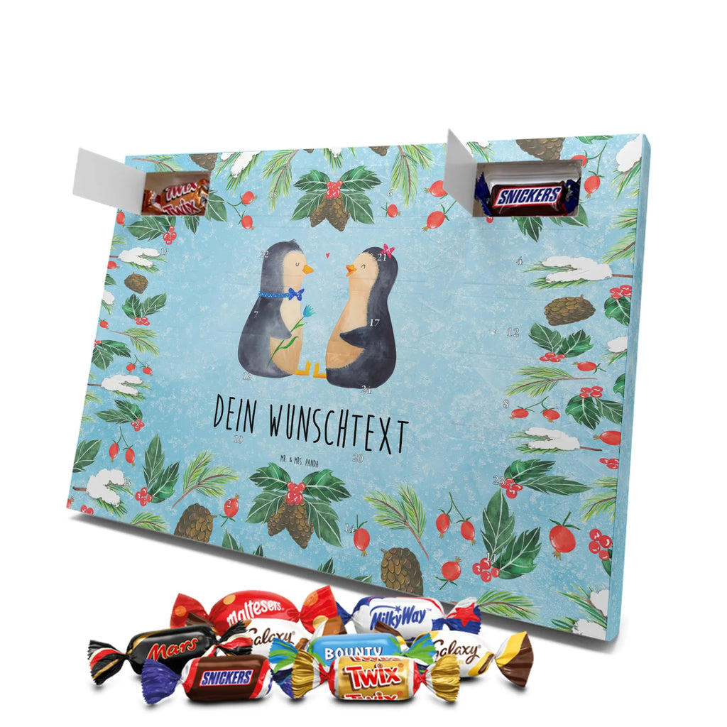 Personalisierter Schoko Adventskalender Pinguin Pärchen Personalisierter Adventskalender, Adventskalender mit Namen, Pinguin, Hochzeitsgeschenk, Liebesbeweis, Große Liebe, Jahrestag, Hochzeitstag, Pinguine, Liebespaar, Verlobung, Liebe, Liebesgeschenk, Traumpaar, Hochzeit