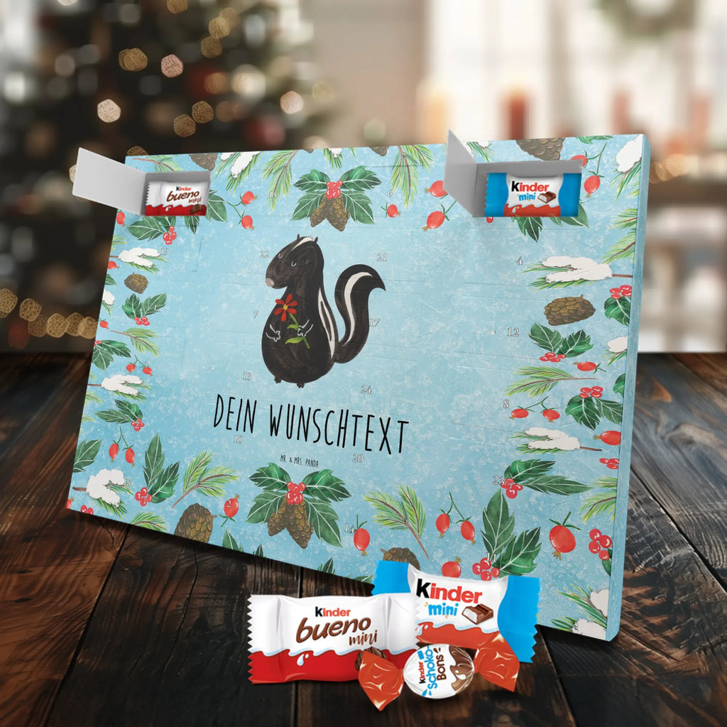  skunk flower predator, stink, wild animal, dreamy, daydreamer