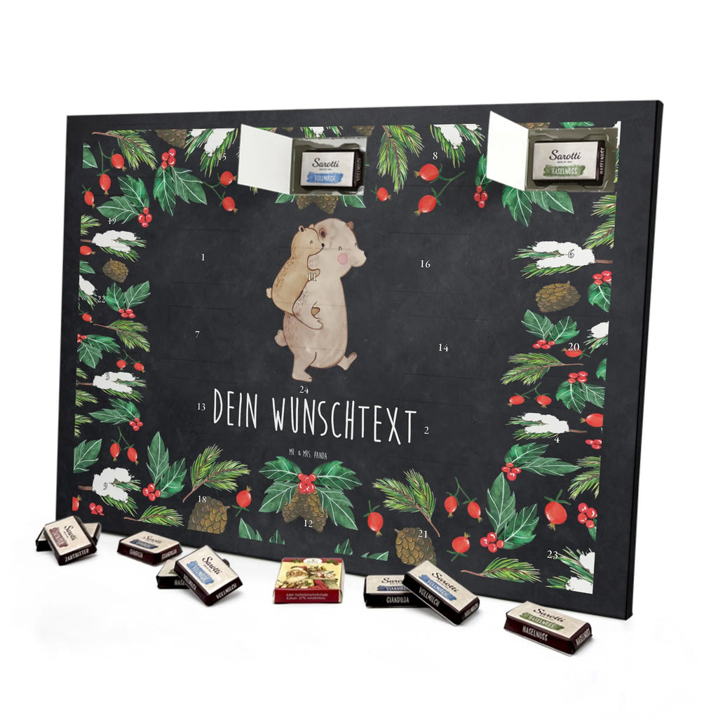 Adventskalender mit Namen Papa Bär Adventskalender mit Namen, Personalisierter Adventskalender, Muttertag, Opa, Mama, Oma, Bruder, Vatertag, Papa, Schwester, Familie, Geschenk, Vater, Onkel, Geburtstag, Papi, Vati