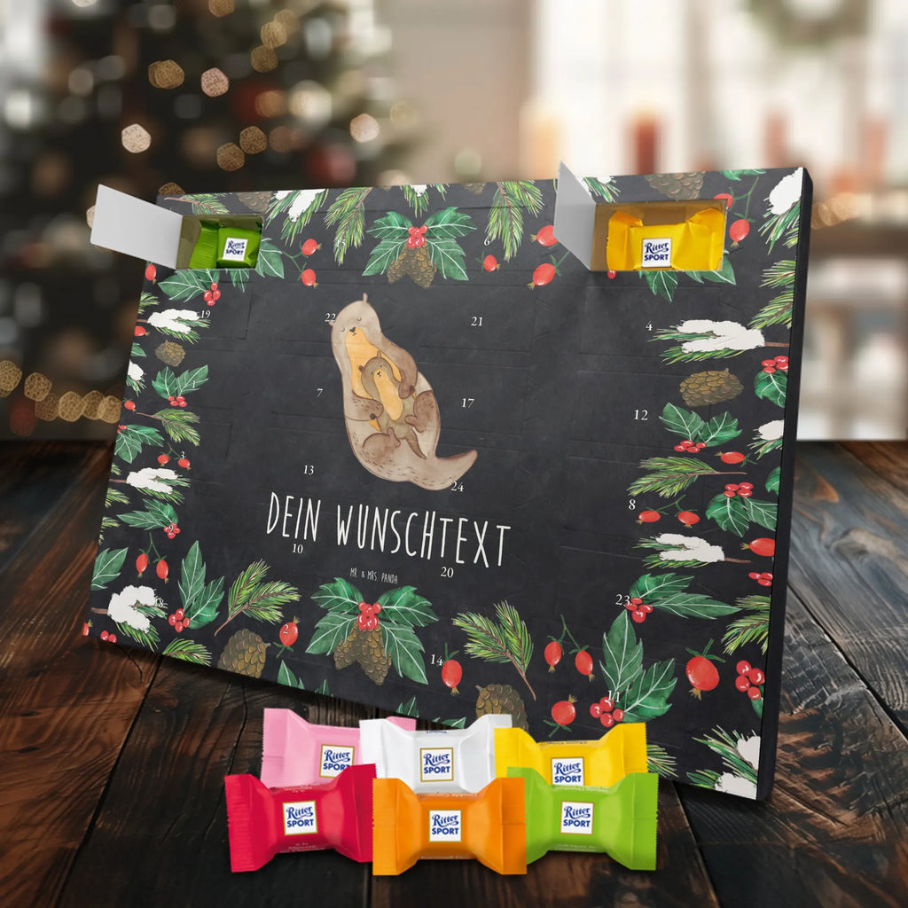 Adventskalender mit Namen Otter Kind Personalisierter Adventskalender, Adventskalender mit Namen, Fischotter, Seeotter, Otter, Otter Seeotter See Otter