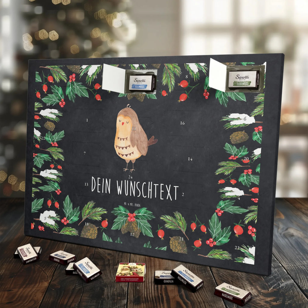 Adventskalender mit Namen Eule Zufrieden Personalisierter Adventskalender, Adventskalender mit Namen, Eule, Romantisch, Eule Spruch, Owl, Wortspiel Lustig, Liebe Spruch, Eule Deko, Geschenk Hochzeitstag, Spruch schön