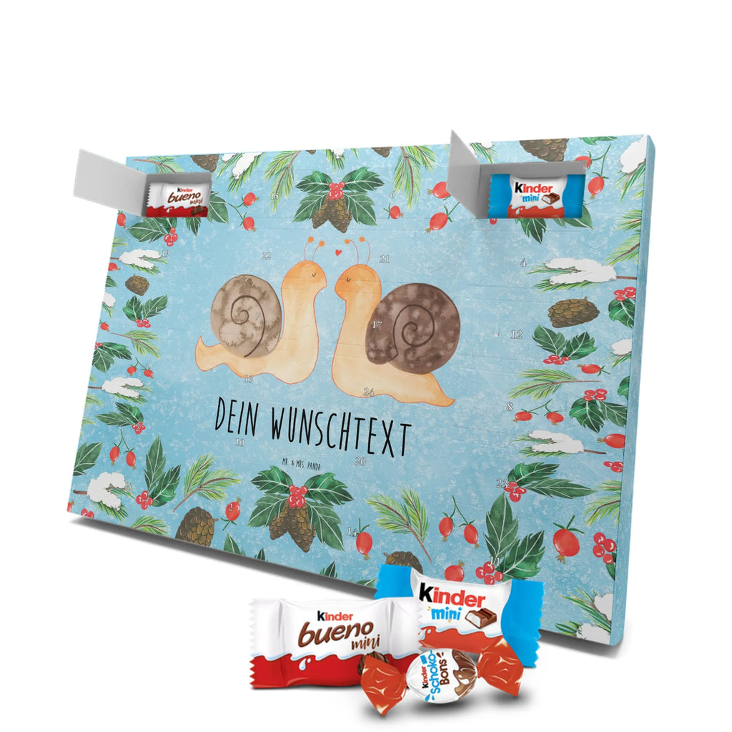 Adventskalender mit Namen Schnecken Liebe Personalisierter Adventskalender, Adventskalender mit Namen, Ehefrau, Freundin, Verlobung, Jahrestag, Liebe, Freund, Partner, Heiraten, Ehemann, Heiratsantrag, Liebesgeschenk, Hocheitstag