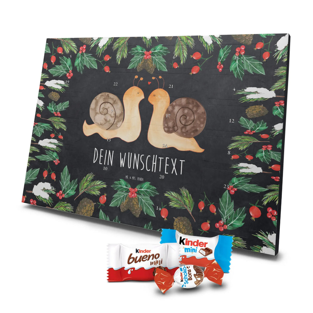 Adventskalender mit Namen Schnecken Liebe Personalisierter Adventskalender, Adventskalender mit Namen, Ehefrau, Freundin, Verlobung, Jahrestag, Liebe, Freund, Partner, Heiraten, Ehemann, Heiratsantrag, Liebesgeschenk, Hocheitstag