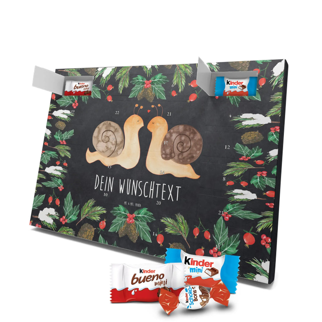 Adventskalender mit Namen Schnecken Liebe Personalisierter Adventskalender, Adventskalender mit Namen, Ehefrau, Freundin, Verlobung, Jahrestag, Liebe, Freund, Partner, Heiraten, Ehemann, Heiratsantrag, Liebesgeschenk, Hocheitstag