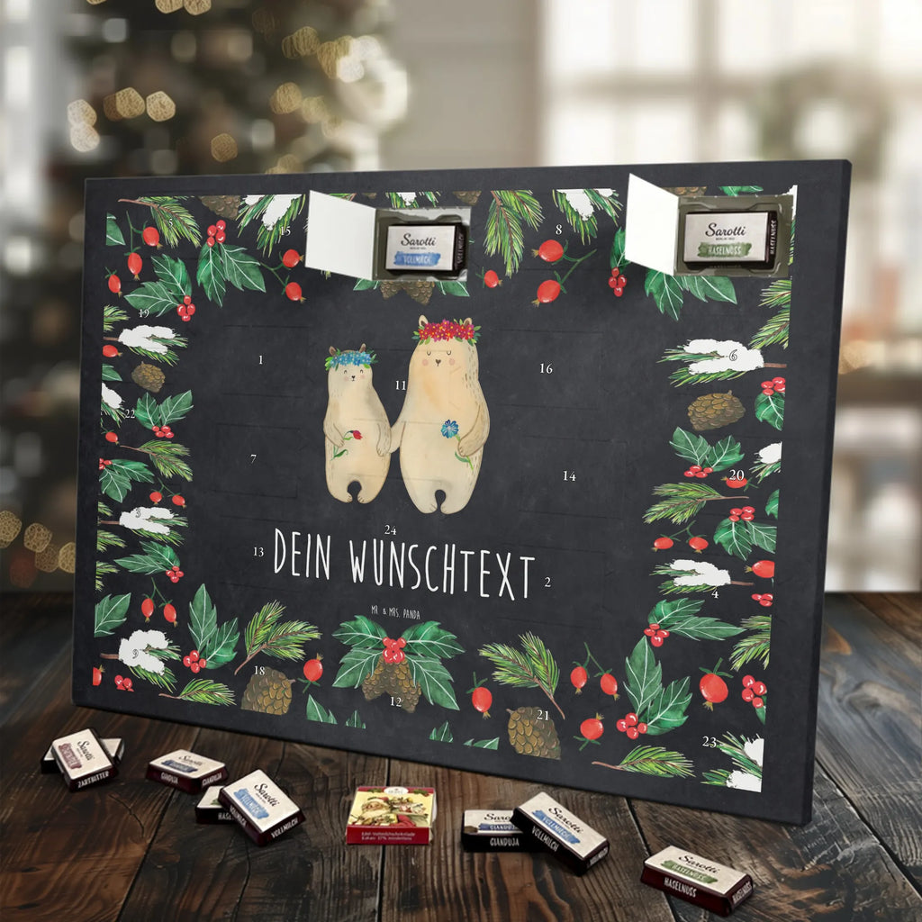 Adventskalender mit Namen Bären mit Blumenkranz Adventskalender mit Namen, Personalisierter Adventskalender, Muttertag, Opa, Mama, Oma, Bruder, Vatertag, Papa, Schwester, Familie, Töchter, Weltbeste Mama, Family, Bär, Vorbild, Lieblingsmama, Kinder, Beste Mutter, Mami, Mutter, Lieblingsmensch, Geschenk Mama. Muttertag, Mutti, Kind, Tochter, Bären