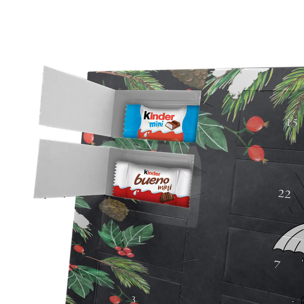 Adventskalender mit Namen Panda Freundschaft Adventskalender mit Namen, Personalisierter Adventskalender