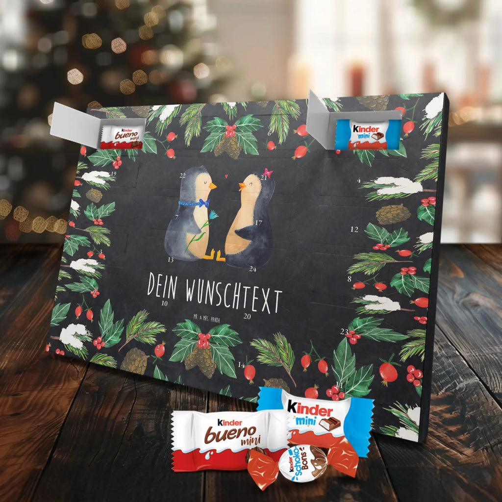 Personalisierter Schoko Adventskalender Pinguin Pärchen Personalisierter Adventskalender, Adventskalender mit Namen, Pinguin, Hochzeitsgeschenk, Liebesbeweis, Große Liebe, Jahrestag, Hochzeitstag, Pinguine, Liebespaar, Verlobung, Liebe, Liebesgeschenk, Traumpaar, Hochzeit