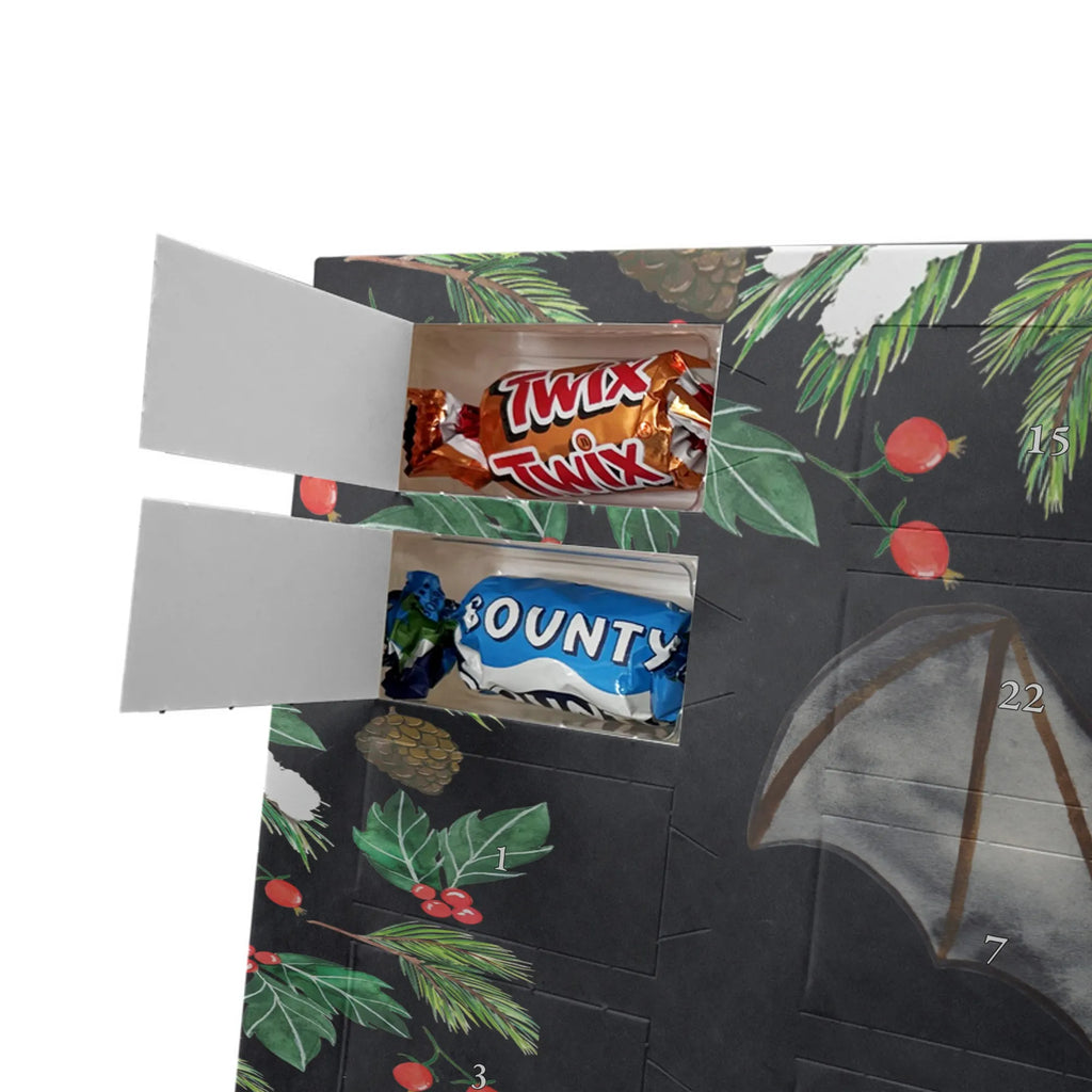 Adventskalender mit Namen Fledermaus Flügel Adventskalender mit Namen, Personalisierter Adventskalender, Tiermotive, Tiere, Gute Laune, Lustige Sprüche