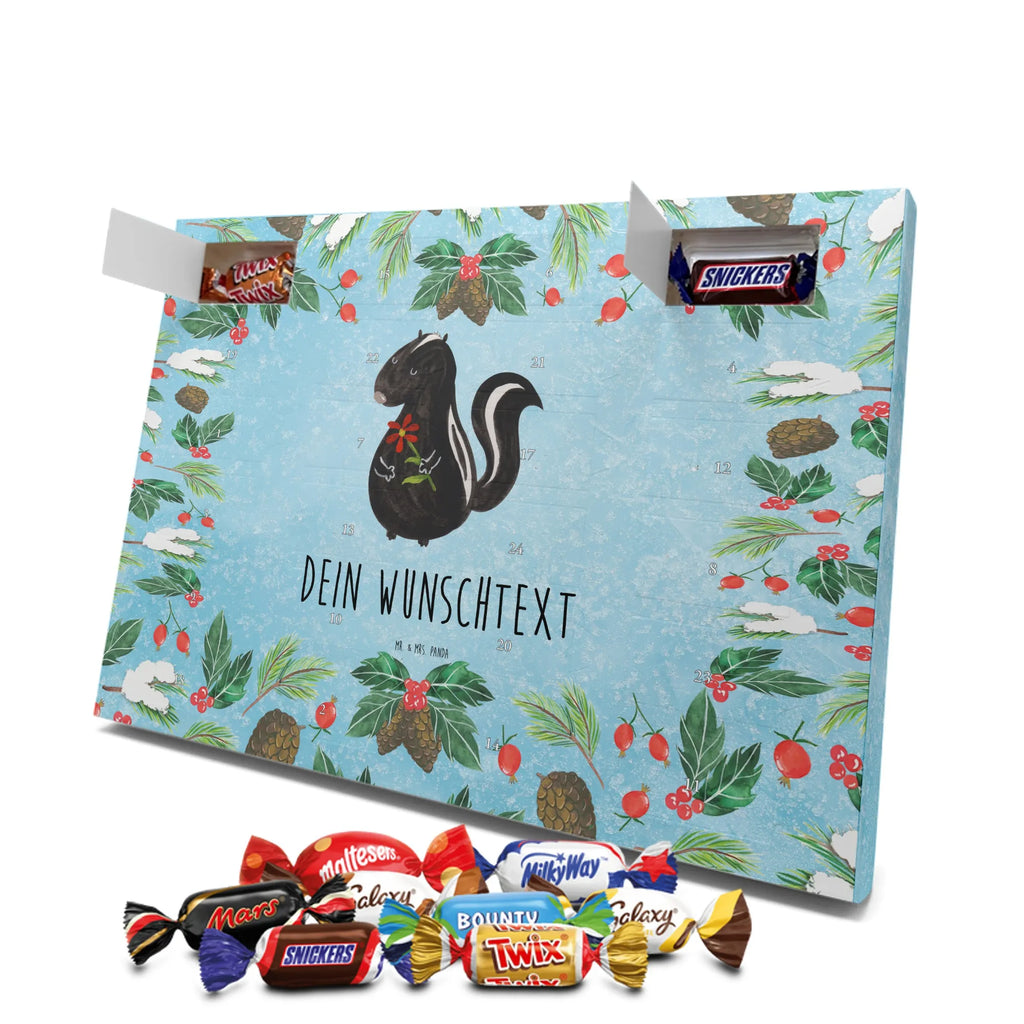  skunk flower predator, stink, wild animal, dreamy, daydreamer