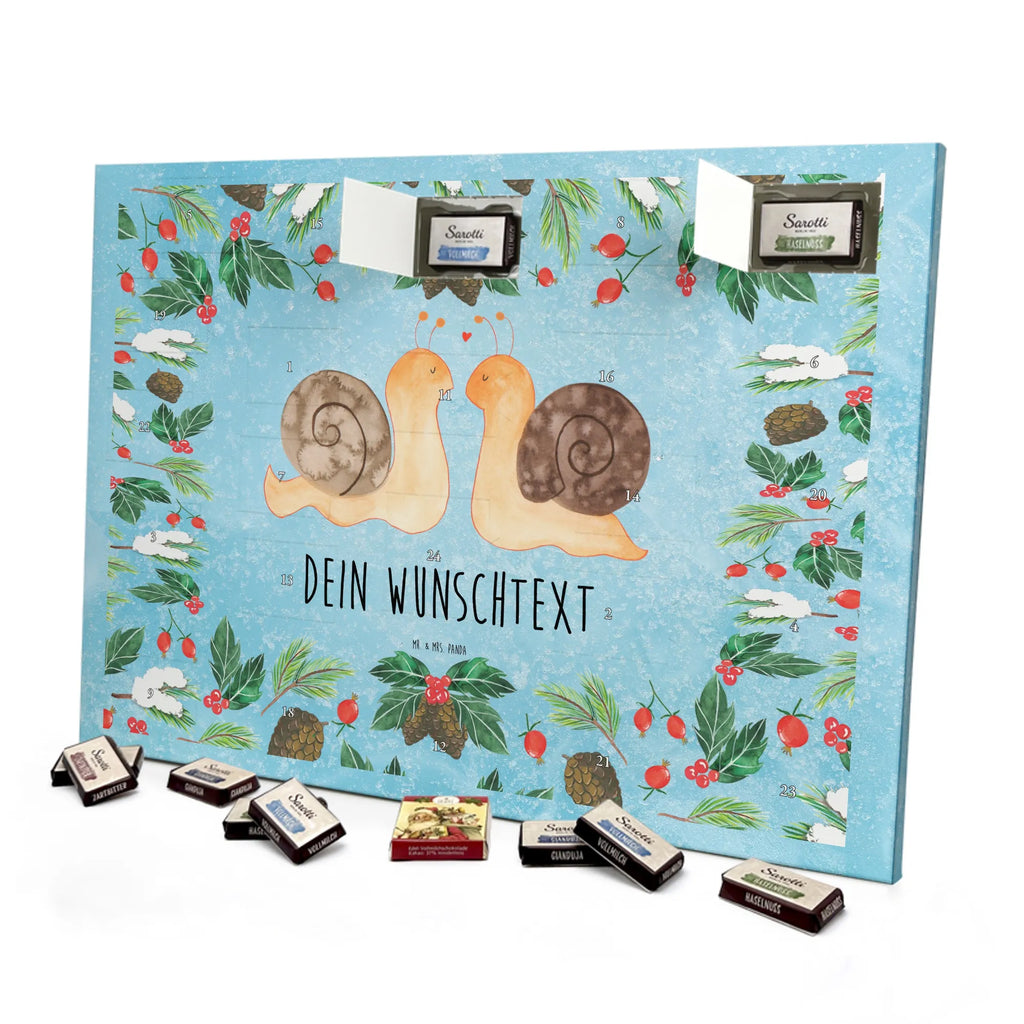 Adventskalender mit Namen Schnecken Liebe Personalisierter Adventskalender, Adventskalender mit Namen, Ehefrau, Freundin, Verlobung, Jahrestag, Liebe, Freund, Partner, Heiraten, Ehemann, Heiratsantrag, Liebesgeschenk, Hocheitstag