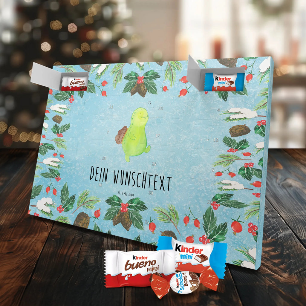 Adventskalender mit Namen Schildkröte Pfeifen Personalisierter Adventskalender, Adventskalender mit Namen, Schildkröte, Glück, Depression, Schildkröten, Motivation, Trennung, Neuanfang, Lebensfreude, Schildi, Fröhlich