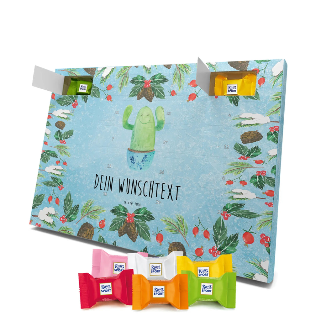 Personalisierter Schoko Adventskalender Kaktus Happy Personalisierter Adventskalender, Adventskalender mit Namen, Kakteen, Kaktus, Motivation, Kindersicherung, Kollegin, Ausbildung, Büroalltag, Freundin, Neustart, Lustig, Mutter, Spruch, Familie, Büro, Kollege