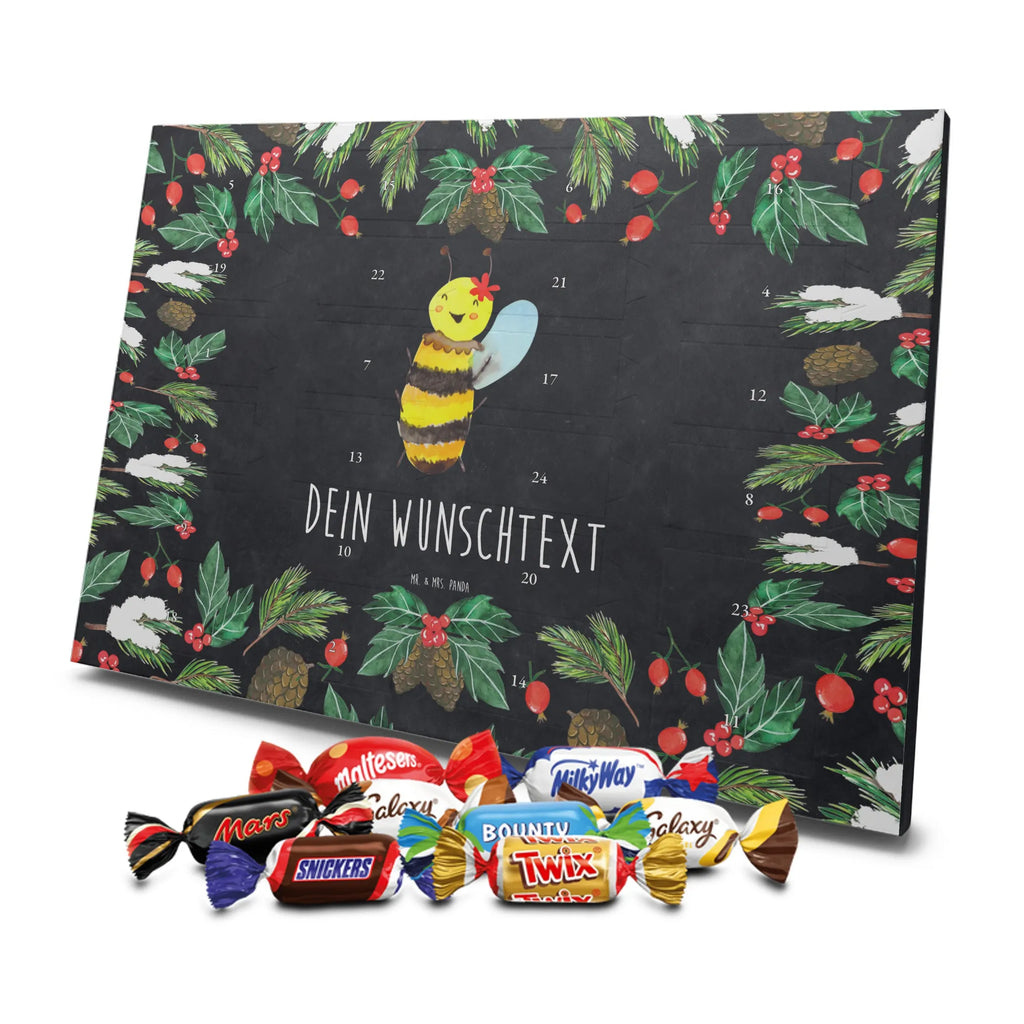 Adventskalender mit Namen Biene Happy Personalisierter Adventskalender, Adventskalender mit Namen, Biene, Hummel, Wespe