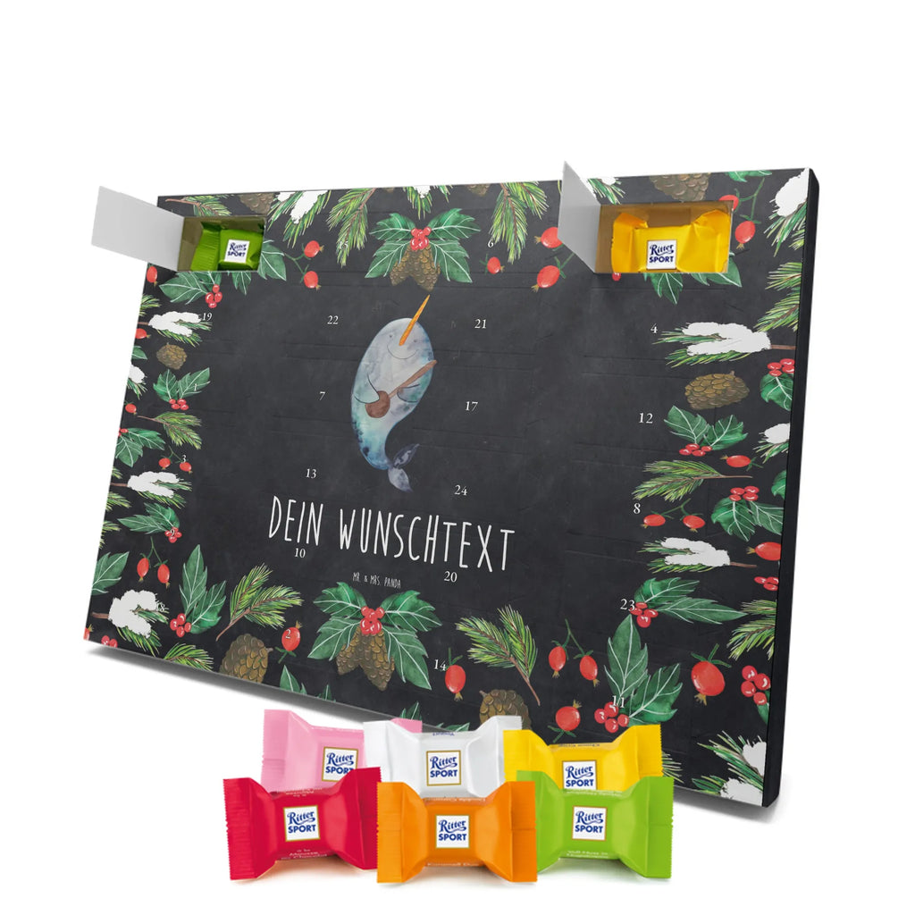 Adventskalender mit Namen Narwal Gitarre Adventskalender mit Namen, Personalisierter Adventskalender, Urlaub, Meerestiere, Meer, Gespräche, Wal, Problemlösung, Narwal, Probleme, Frust, Tanzen, Gitarre
