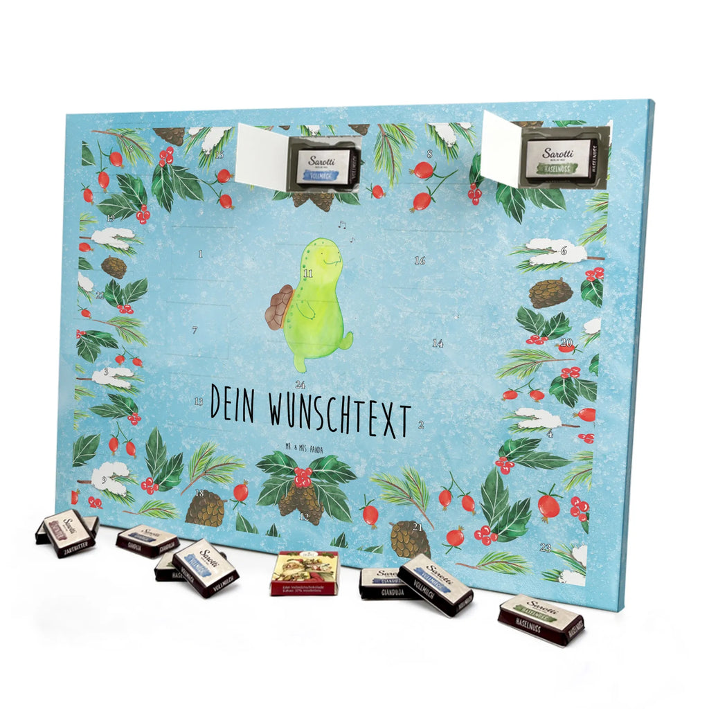 Adventskalender mit Namen Schildkröte Pfeifen Personalisierter Adventskalender, Adventskalender mit Namen, Schildkröte, Glück, Depression, Schildkröten, Motivation, Trennung, Neuanfang, Lebensfreude, Schildi, Fröhlich