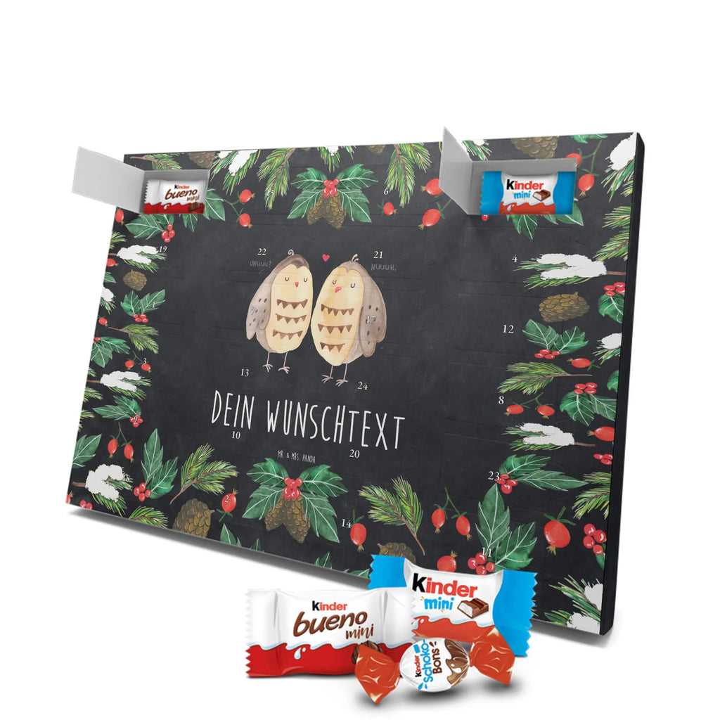 Adventskalender mit Namen Eulen Liebe Personalisierter Adventskalender, Adventskalender mit Namen, Eule, Eule Deko, Freund, Hochzeit Spruch, Owl, Wortspiel Lustig, Liebe, Liebe Spruch, All You Need Is Love, Freundin Geschenk