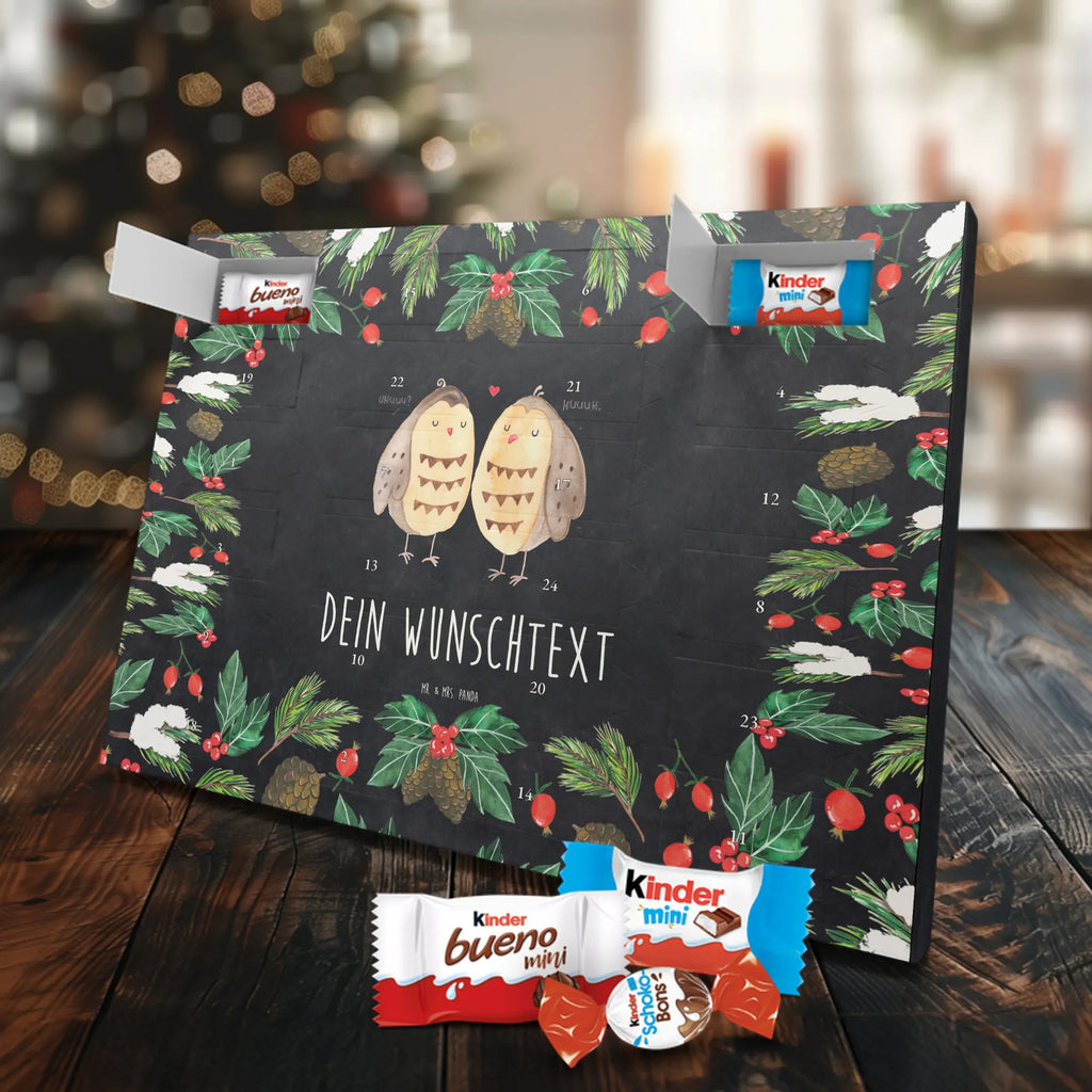 Adventskalender mit Namen Eulen Liebe Personalisierter Adventskalender, Adventskalender mit Namen, Eule, Eule Deko, Freund, Hochzeit Spruch, Owl, Wortspiel Lustig, Liebe, Liebe Spruch, All You Need Is Love, Freundin Geschenk