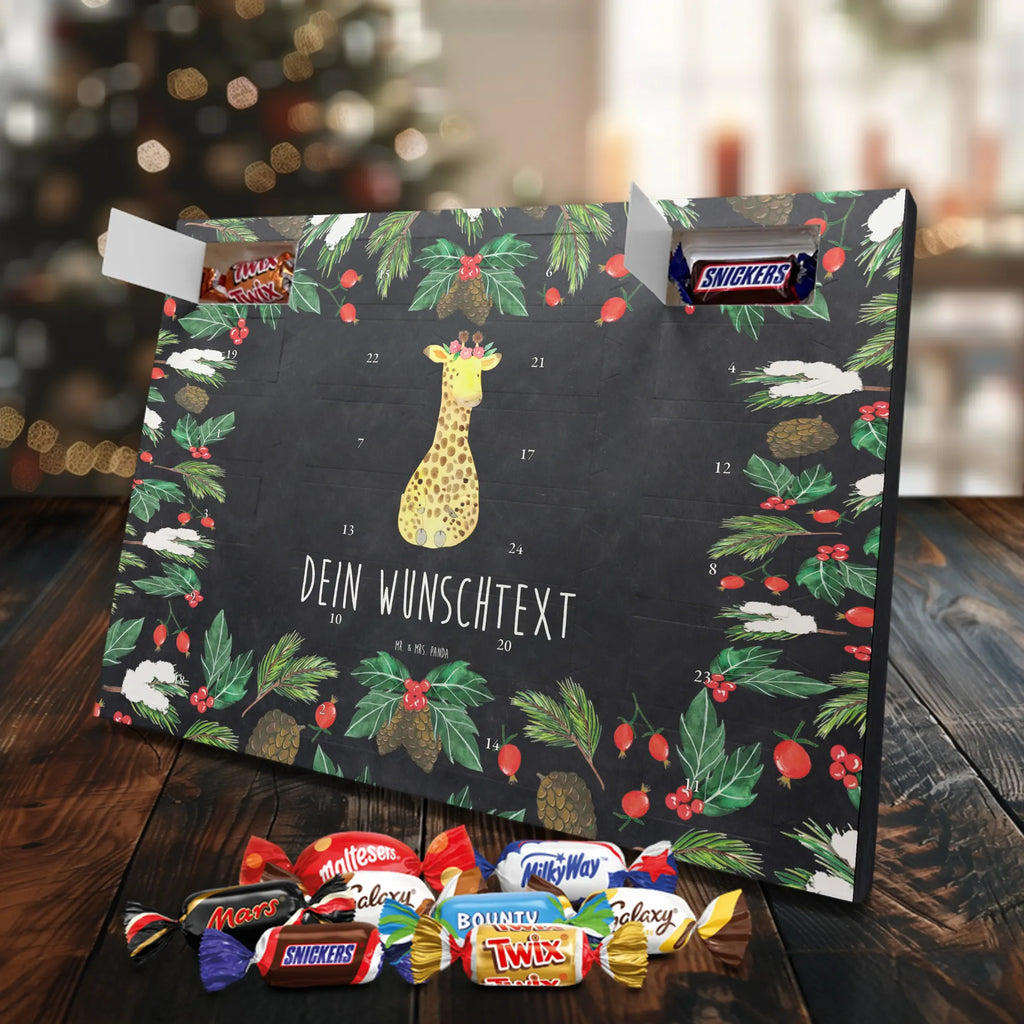  giraffe flower wreath Africa, self-love, friend, wreath of flowers, adventurer