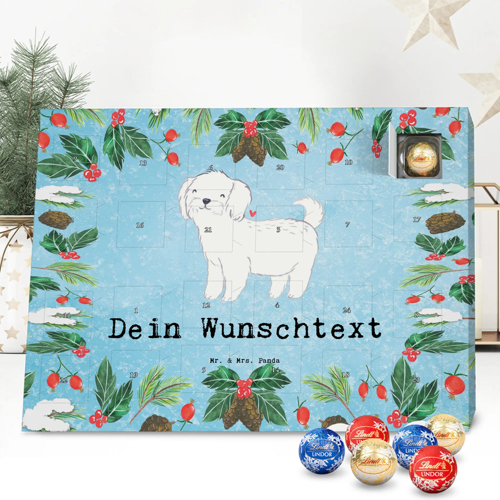  Maltese Moment Personalisierter Adventskalender, Adventskalender mit Namen, Schenken, Hundebesitzer, Rassehund, Hunderasse, Welpe, Hund, Geschenk, Tierfreund, Malteser
