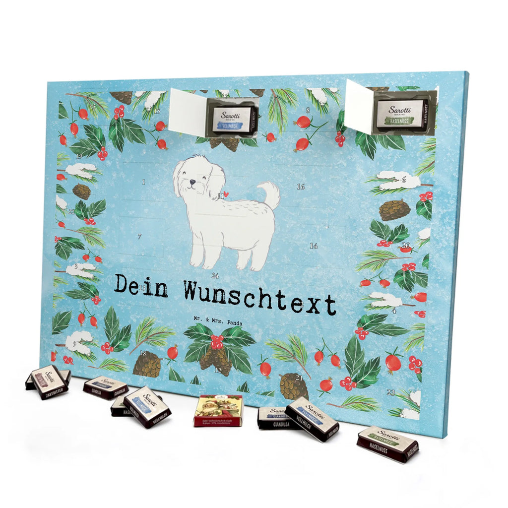  Maltese Moment Personalisierter Adventskalender, Adventskalender mit Namen, Schenken, Hundebesitzer, Rassehund, Hunderasse, Welpe, Hund, Geschenk, Tierfreund, Malteser