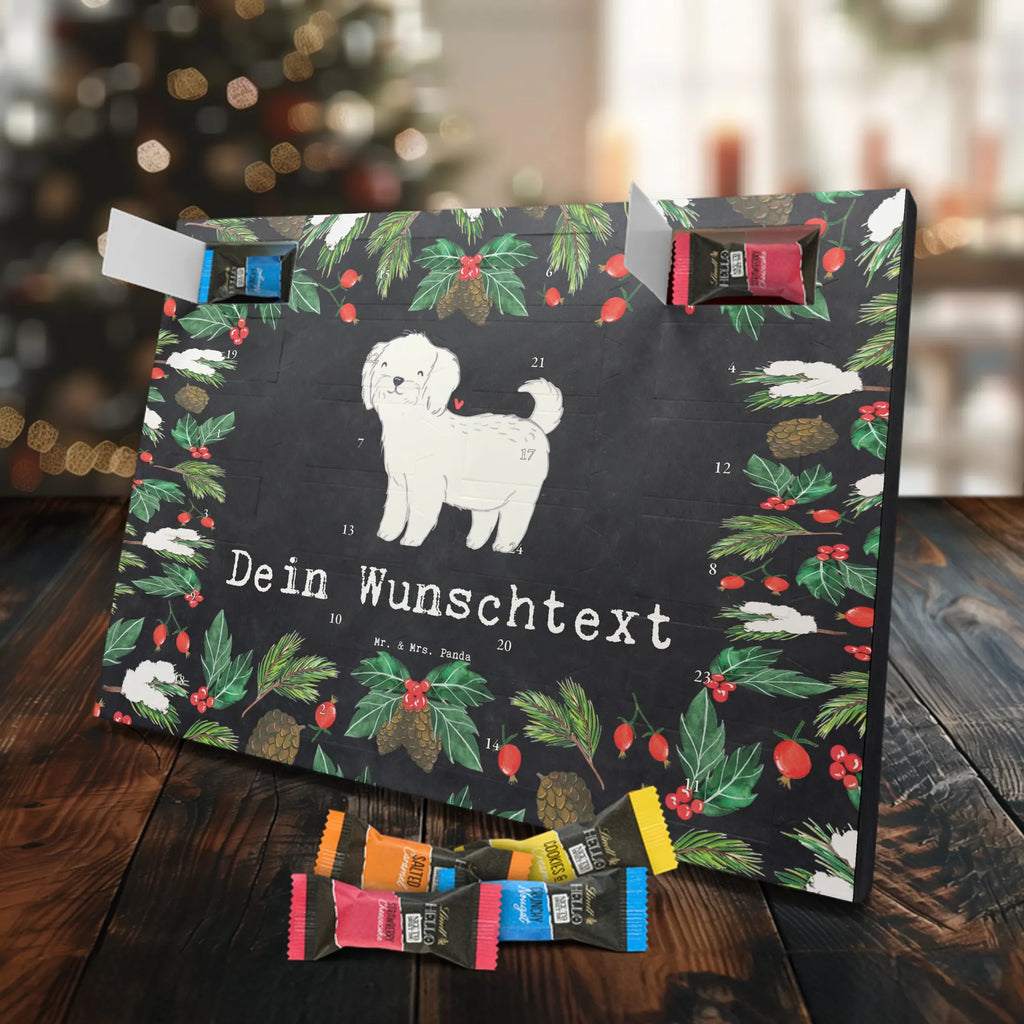  Maltese Moment Personalisierter Adventskalender, Adventskalender mit Namen, Schenken, Hundebesitzer, Rassehund, Hunderasse, Welpe, Hund, Geschenk, Tierfreund, Malteser