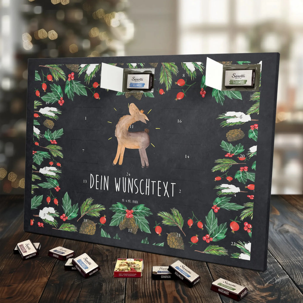  lama Dumny Adventskalender mit Namen, Personalisierter Adventskalender, Alpaka, Lama, Anders, Freundin, Lamas, Family, Beste Freundin, Freundinnen, Außenseiter, Kumpel, Stolz, Familie, Neustart, Hippie