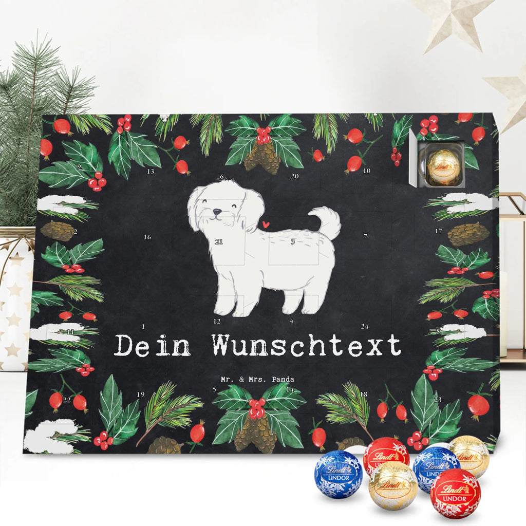  Maltese Moment Personalisierter Adventskalender, Adventskalender mit Namen, Schenken, Hundebesitzer, Rassehund, Hunderasse, Welpe, Hund, Geschenk, Tierfreund, Malteser