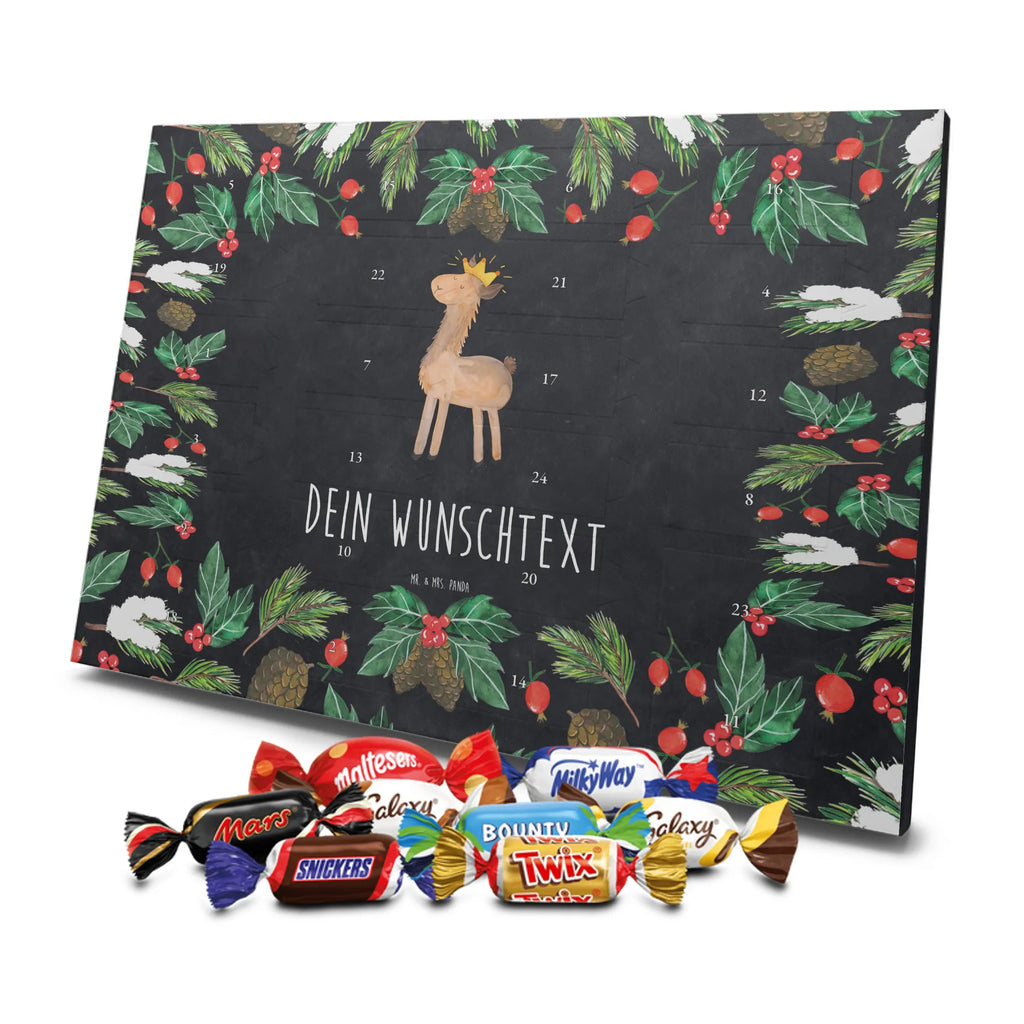 Adventskalender mit Namen Lama König Personalisierter Adventskalender, Adventskalender mit Namen, Alpaka, Lama, Vorgesetzter, Abitur, Mama, Königin, Chef, Freundin, König, Büro Kollege, Abi, Lamas, Papa, Kollegin