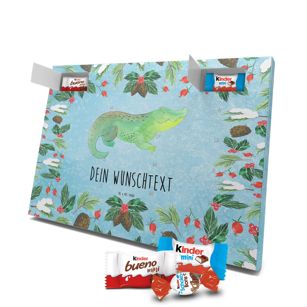 Personalisierter Schoko Adventskalender Krokodil Personalisierter Adventskalender, Adventskalender mit Namen, Meerestiere, Meer, Urlaub, Verrückt sein, Reiselust, Freundin, Spontan sein, Beste Freundin, Lieblingsmensch, Krokodil, Abenteuerlust, Krokodile