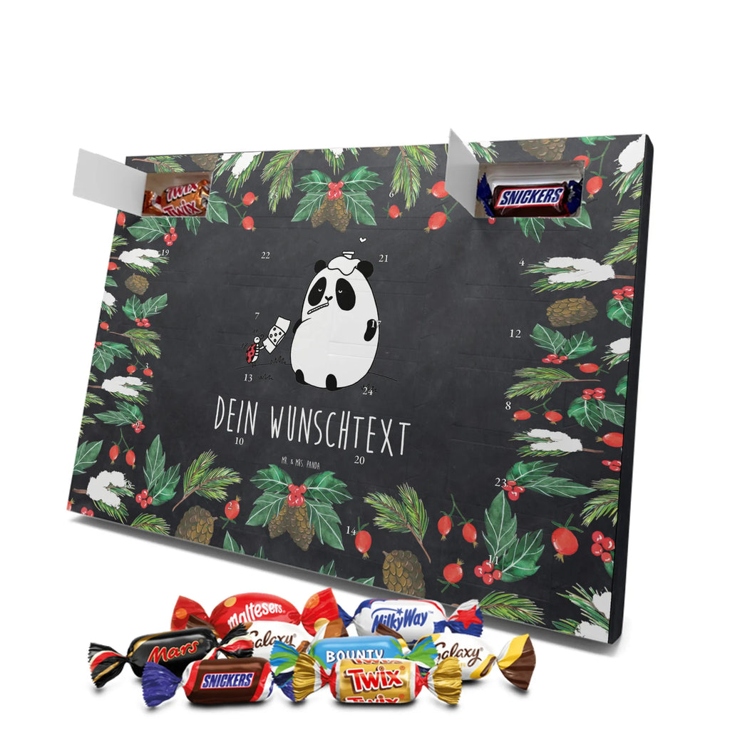  Panda Get well soon Personalisierter Adventskalender, Adventskalender mit Namen