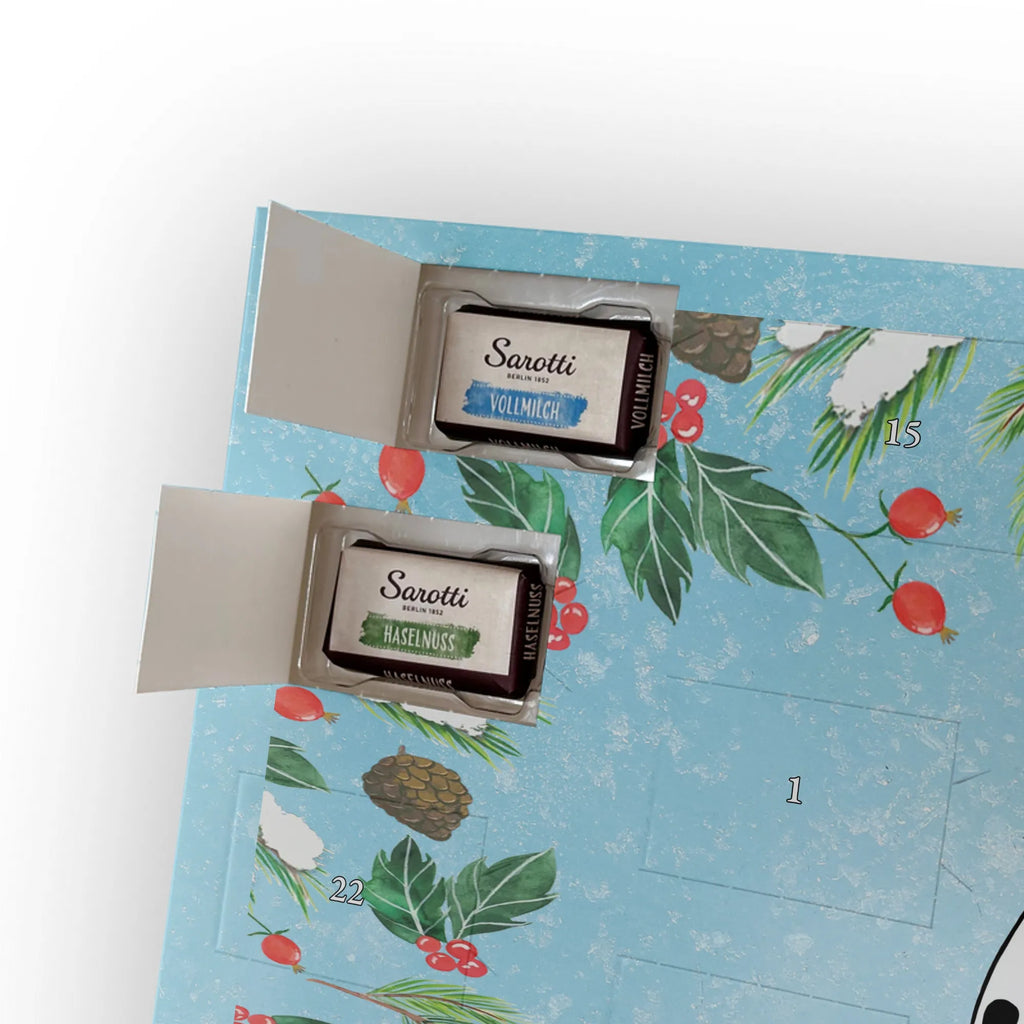  Panda urodziny Personalisierter Adventskalender, Adventskalender mit Namen