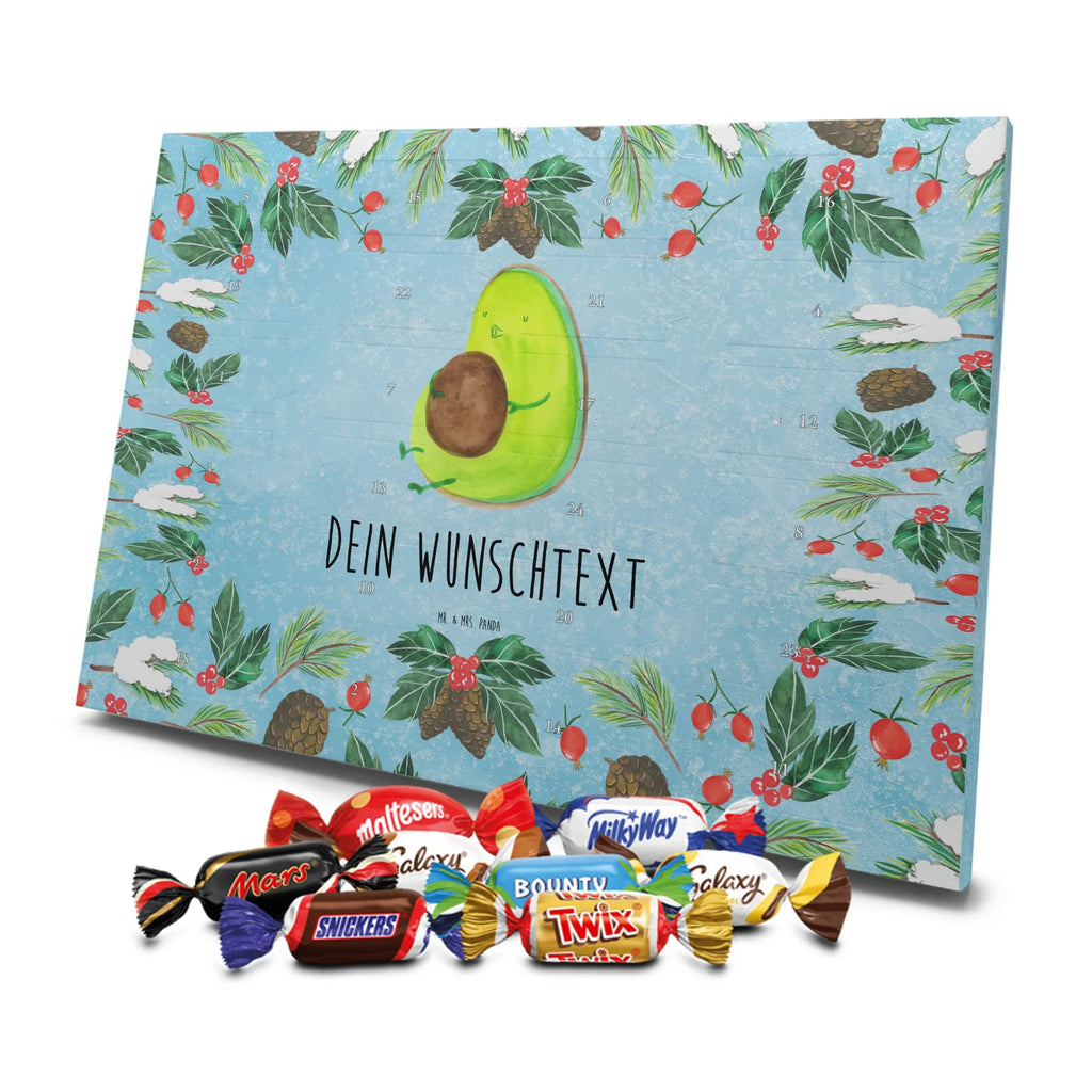 Adventskalender mit Namen Avocado Pfeifen Personalisierter Adventskalender, Adventskalender mit Namen, Vegan, Gesund, Avocado, Veggie, Diät, Abnehmen, Ernährung, dick sein