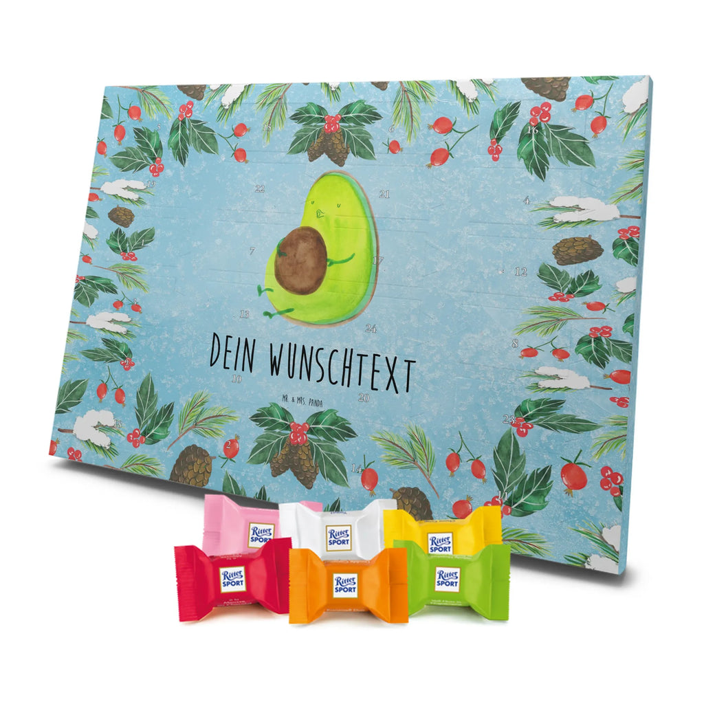 Adventskalender mit Namen Avocado Pfeifen Personalisierter Adventskalender, Adventskalender mit Namen, Vegan, Gesund, Avocado, Veggie, Diät, Abnehmen, Ernährung, dick sein