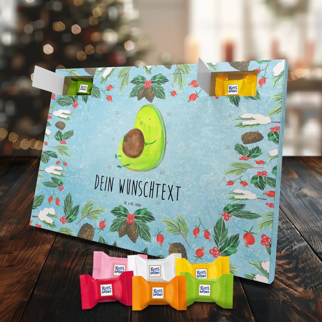 Adventskalender mit Namen Avocado Pfeifen Personalisierter Adventskalender, Adventskalender mit Namen, Vegan, Gesund, Avocado, Veggie, Diät, Abnehmen, Ernährung, dick sein