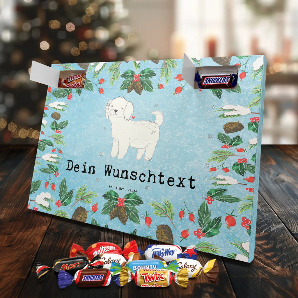  Maltese Moment Personalisierter Adventskalender, Adventskalender mit Namen, Schenken, Hundebesitzer, Rassehund, Hunderasse, Welpe, Hund, Geschenk, Tierfreund, Malteser