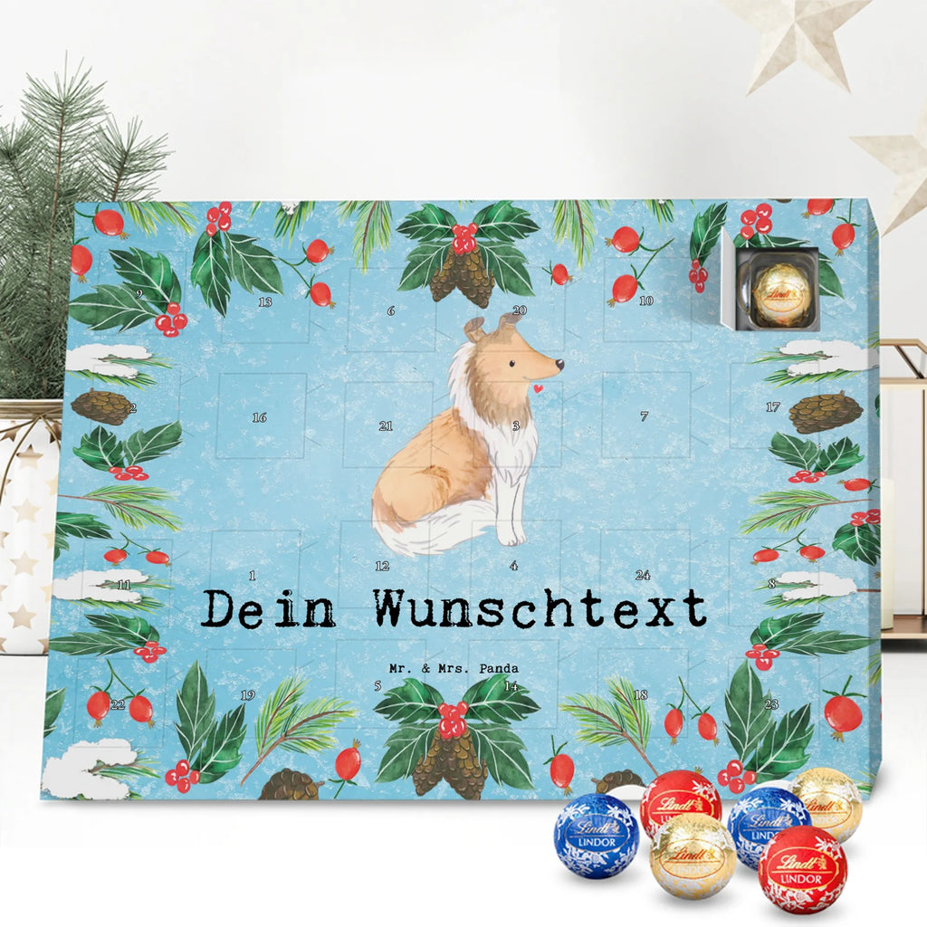 Adventskalender mit Namen Langhaar Collie Moment Adventskalender mit Namen, Personalisierter Adventskalender, Schenken, Hundebesitzer, Rassehund, Hunderasse, Welpe, Hund, Geschenk, Tierfreund, Britischer Hütehund, Langhaar Collie