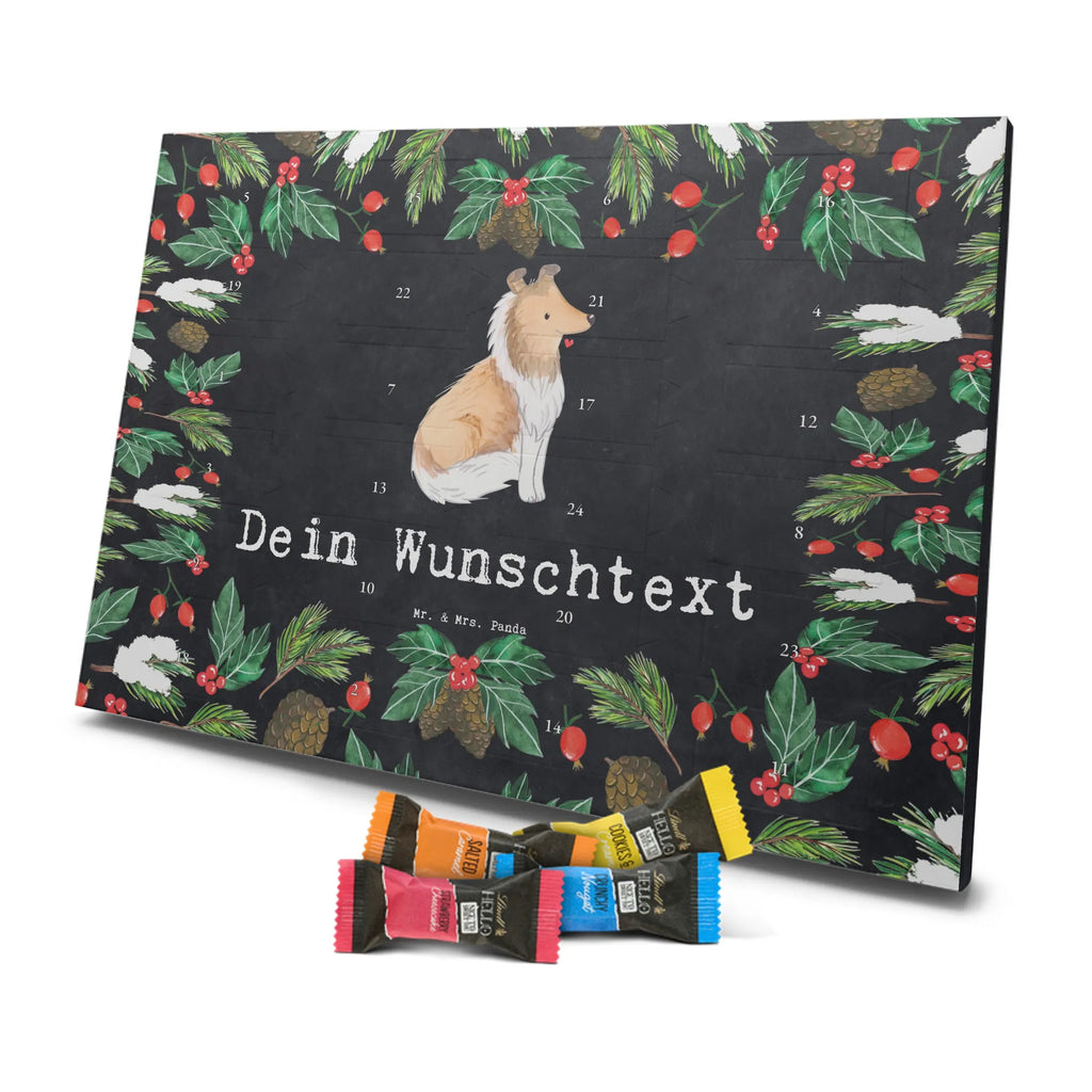 Adventskalender mit Namen Langhaar Collie Moment Adventskalender mit Namen, Personalisierter Adventskalender, Schenken, Hundebesitzer, Rassehund, Hunderasse, Welpe, Hund, Geschenk, Tierfreund, Britischer Hütehund, Langhaar Collie
