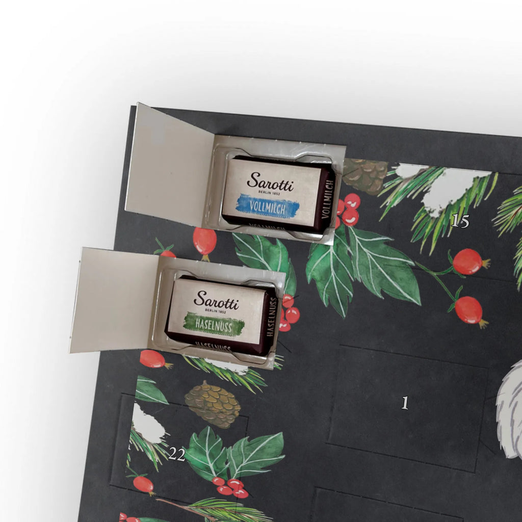  Maltese Moment Personalisierter Adventskalender, Adventskalender mit Namen, Schenken, Hundebesitzer, Rassehund, Hunderasse, Welpe, Hund, Geschenk, Tierfreund, Malteser