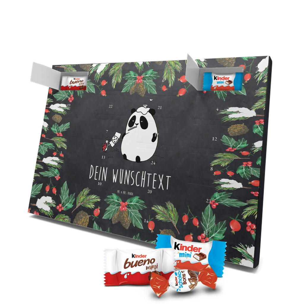  Panda Get well soon Personalisierter Adventskalender, Adventskalender mit Namen