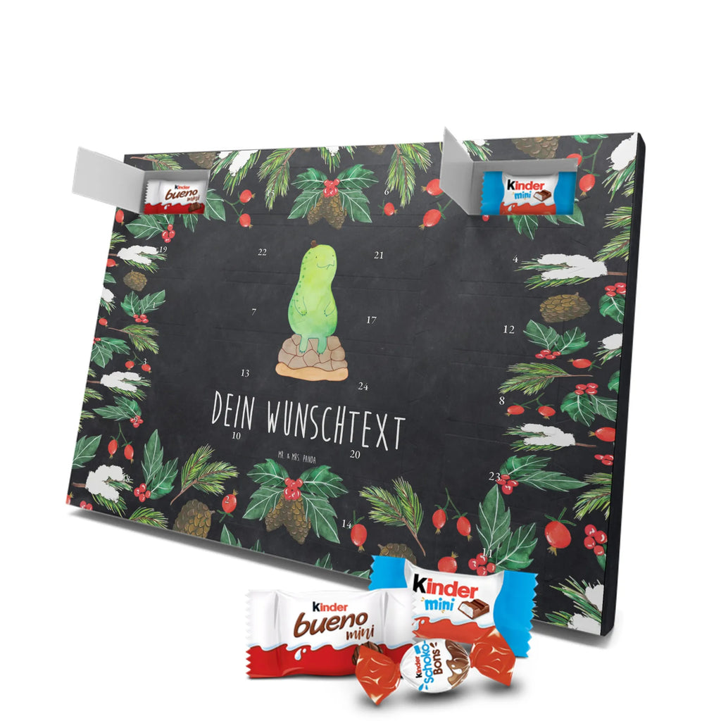 Personalisierter Schoko Adventskalender Schildkröte Pause Personalisierter Adventskalender, Adventskalender mit Namen, Schildkröte, Achtsamkeit, Achtsam, Entschleunigen