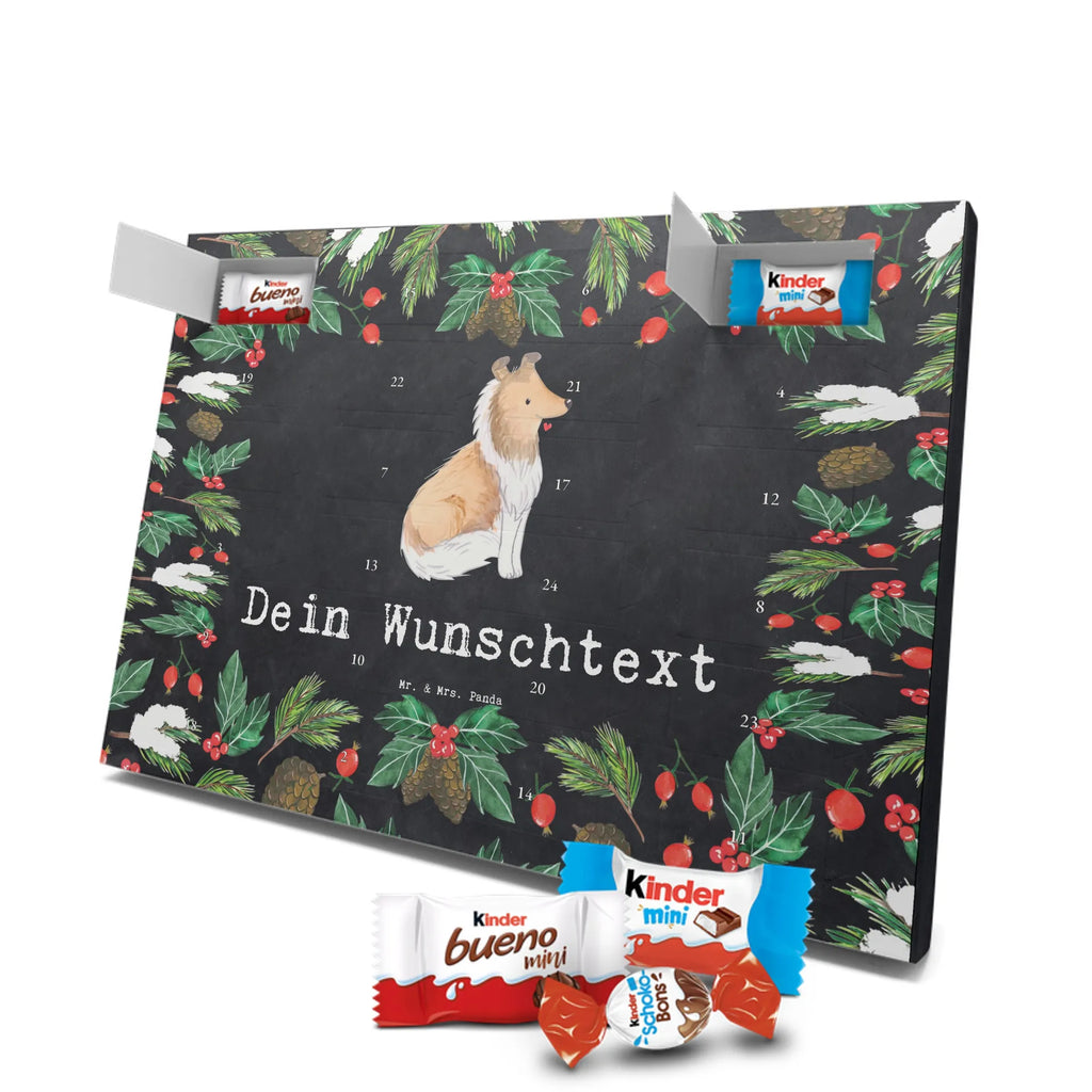 Adventskalender mit Namen Langhaar Collie Moment Adventskalender mit Namen, Personalisierter Adventskalender, Schenken, Hundebesitzer, Rassehund, Hunderasse, Welpe, Hund, Geschenk, Tierfreund, Britischer Hütehund, Langhaar Collie