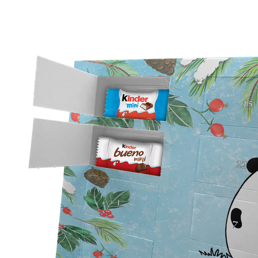 Adventskalender mit Namen Panda Weihnachtsgeschenk Personalisierter Adventskalender, Adventskalender mit Namen
