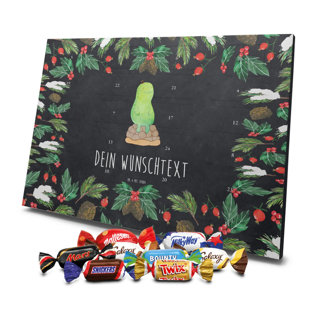 Personalisierter Schoko Adventskalender Schildkröte Pause Personalisierter Adventskalender, Adventskalender mit Namen, Schildkröte, Achtsamkeit, Achtsam, Entschleunigen