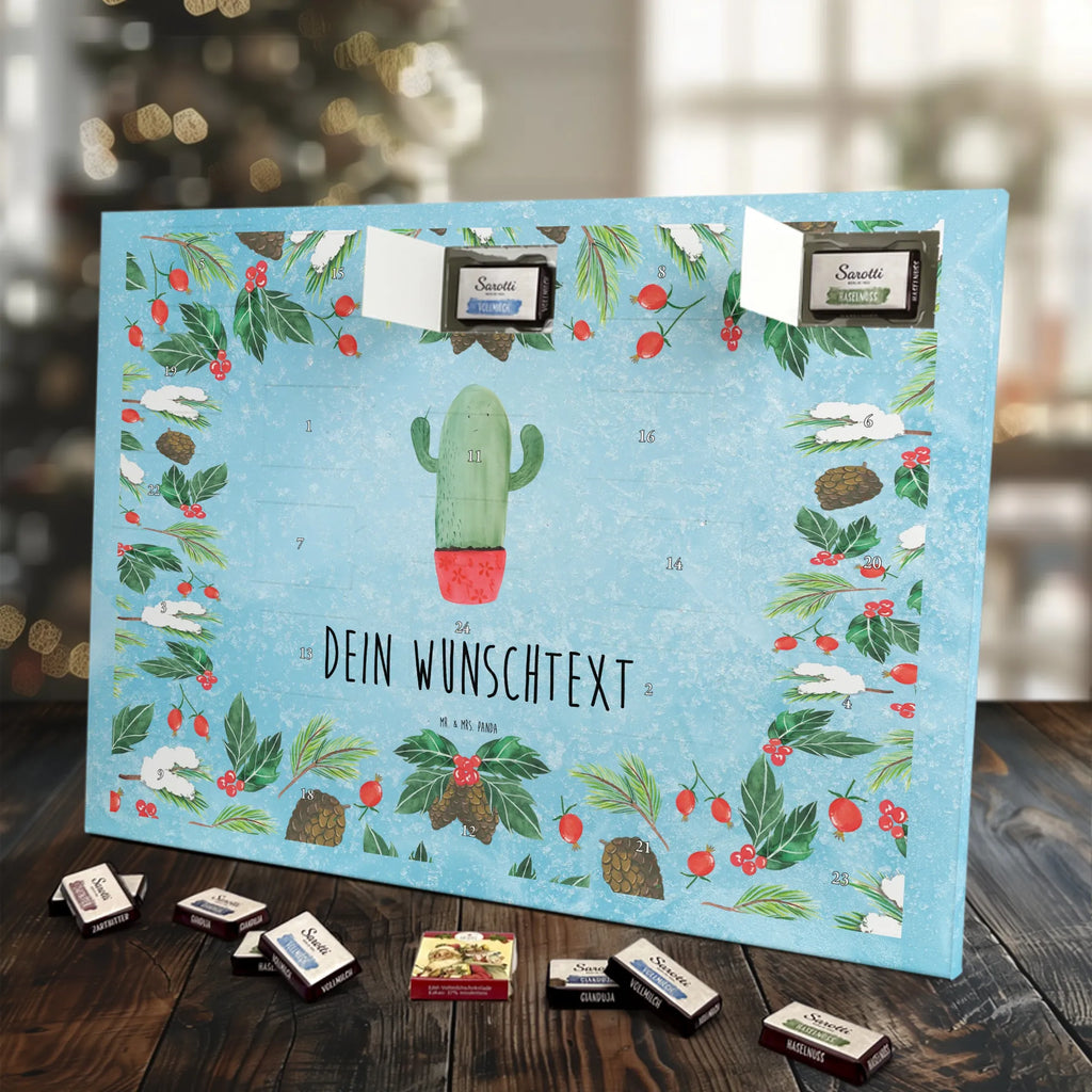 Personalisierter Schoko Adventskalender Kaktus Wut Personalisierter Adventskalender, Adventskalender mit Namen, Kakteen, Kaktus, Chefin, wütend, ärgern, Büro, Büroalltag, Schule, Kollege, Kollegin