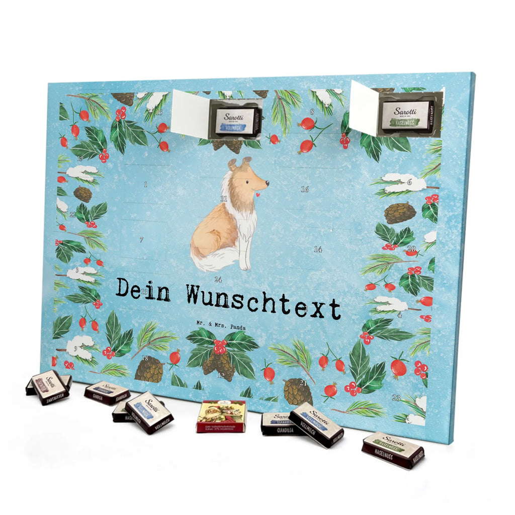 Adventskalender mit Namen Langhaar Collie Moment Adventskalender mit Namen, Personalisierter Adventskalender, Schenken, Hundebesitzer, Rassehund, Hunderasse, Welpe, Hund, Geschenk, Tierfreund, Britischer Hütehund, Langhaar Collie