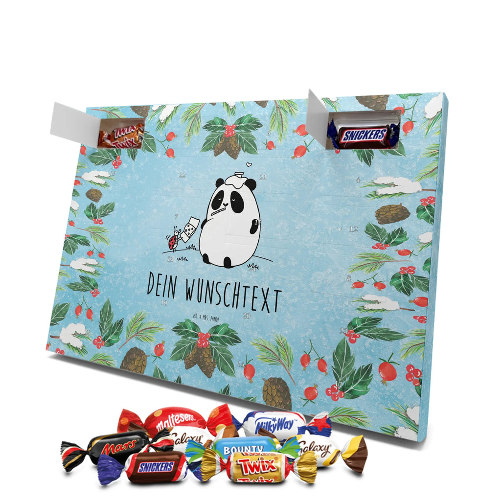  Panda Get well soon Personalisierter Adventskalender, Adventskalender mit Namen